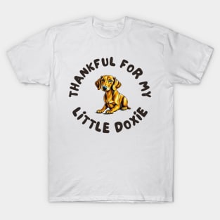 Thankful for my doxie T-Shirt